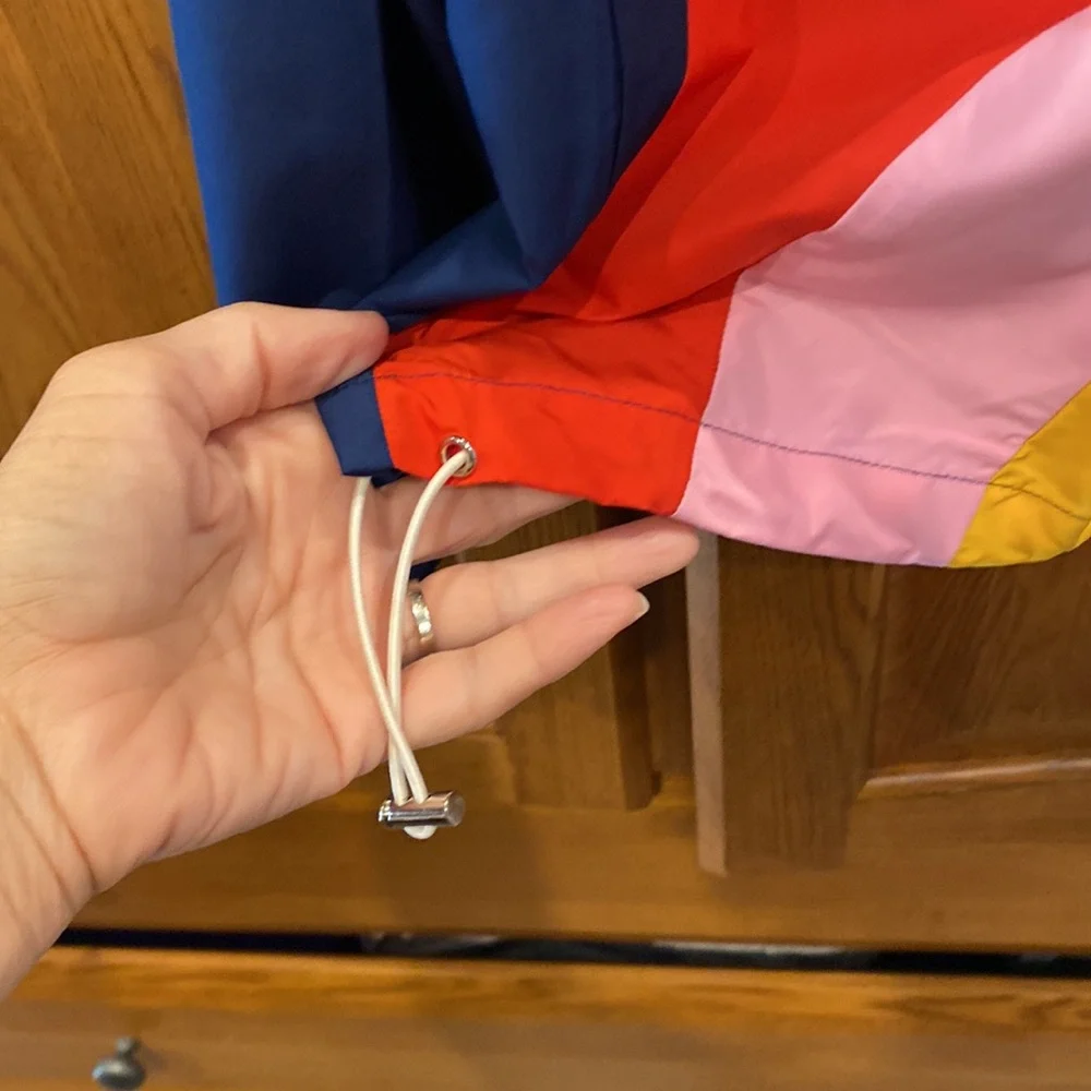 NWT Main Strip Deep Blue Zip-Up Jacket size small - Picture 4 of 5